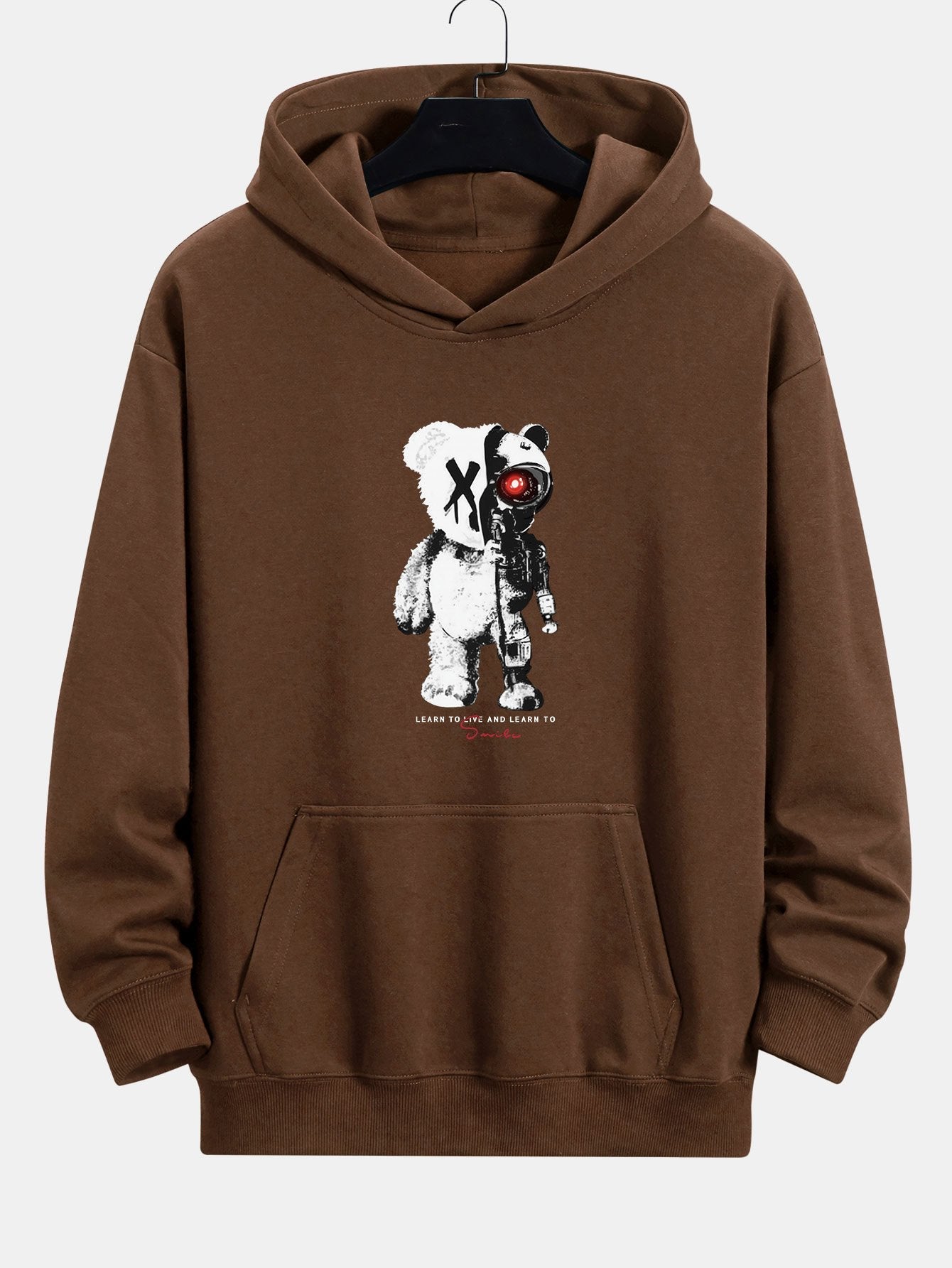 ALVARDE Robot Bear Hoodie