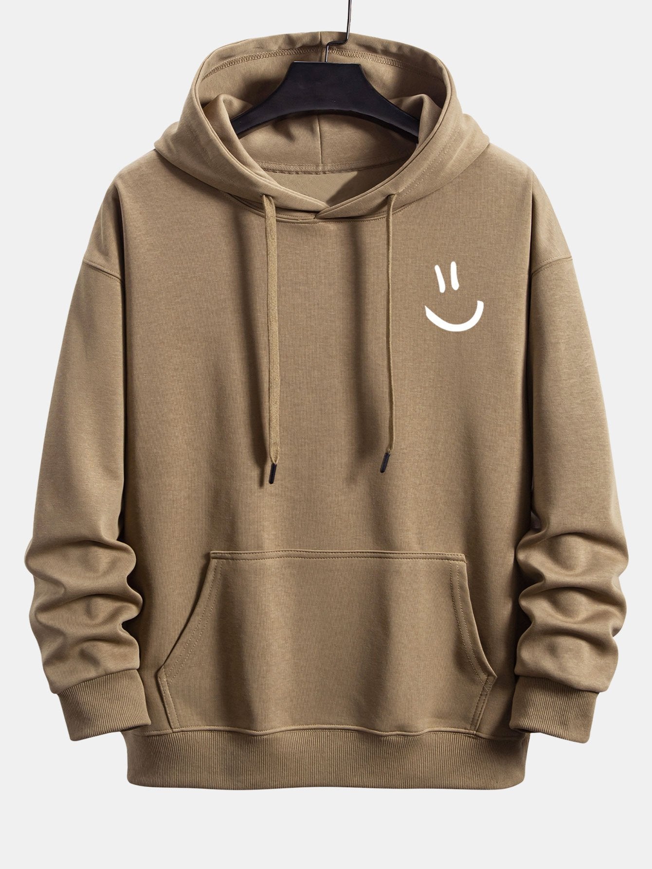 ALVARDE Smiley Face Hoodie