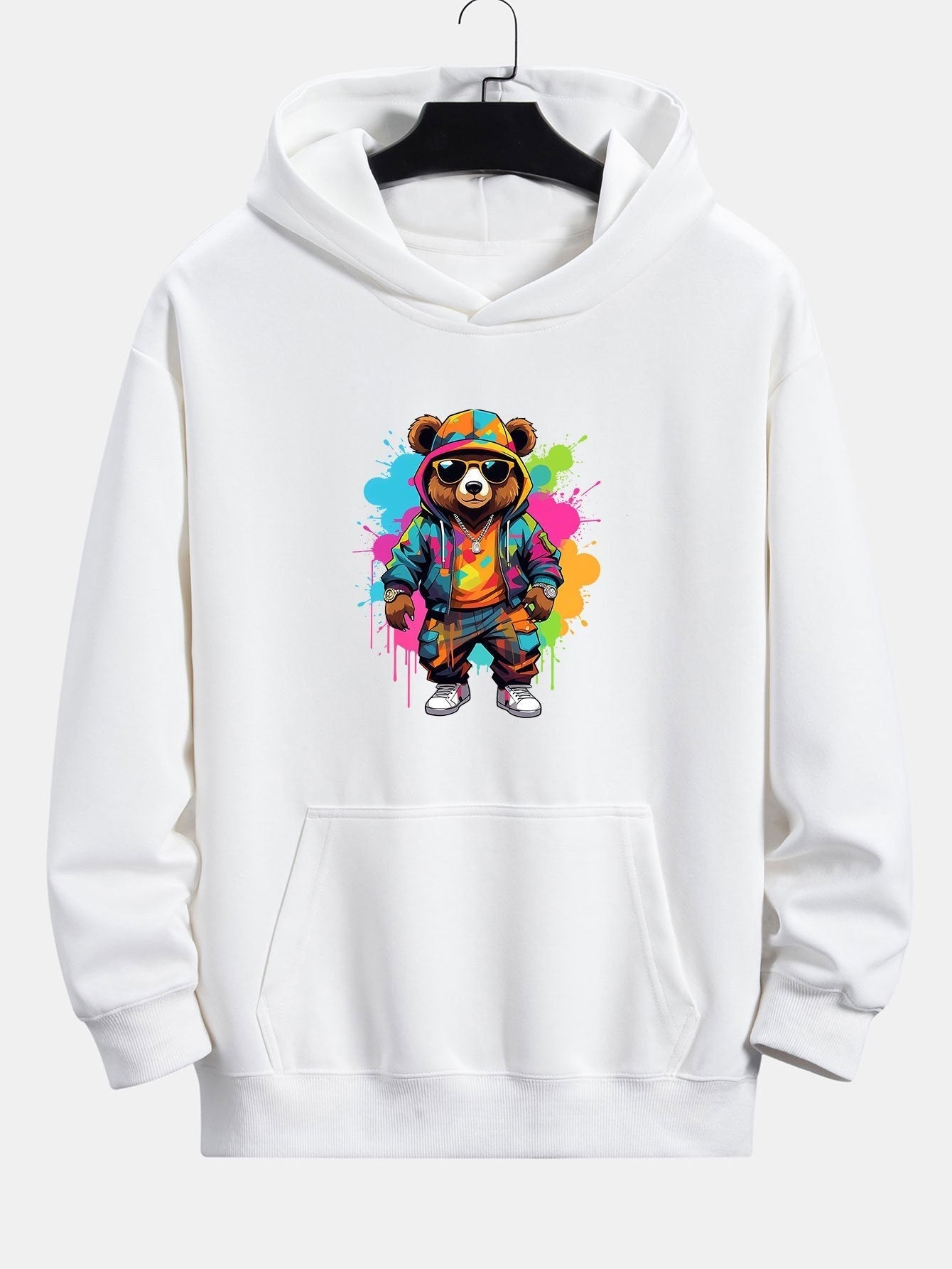 ALVARDE Ink Bear Hoodie