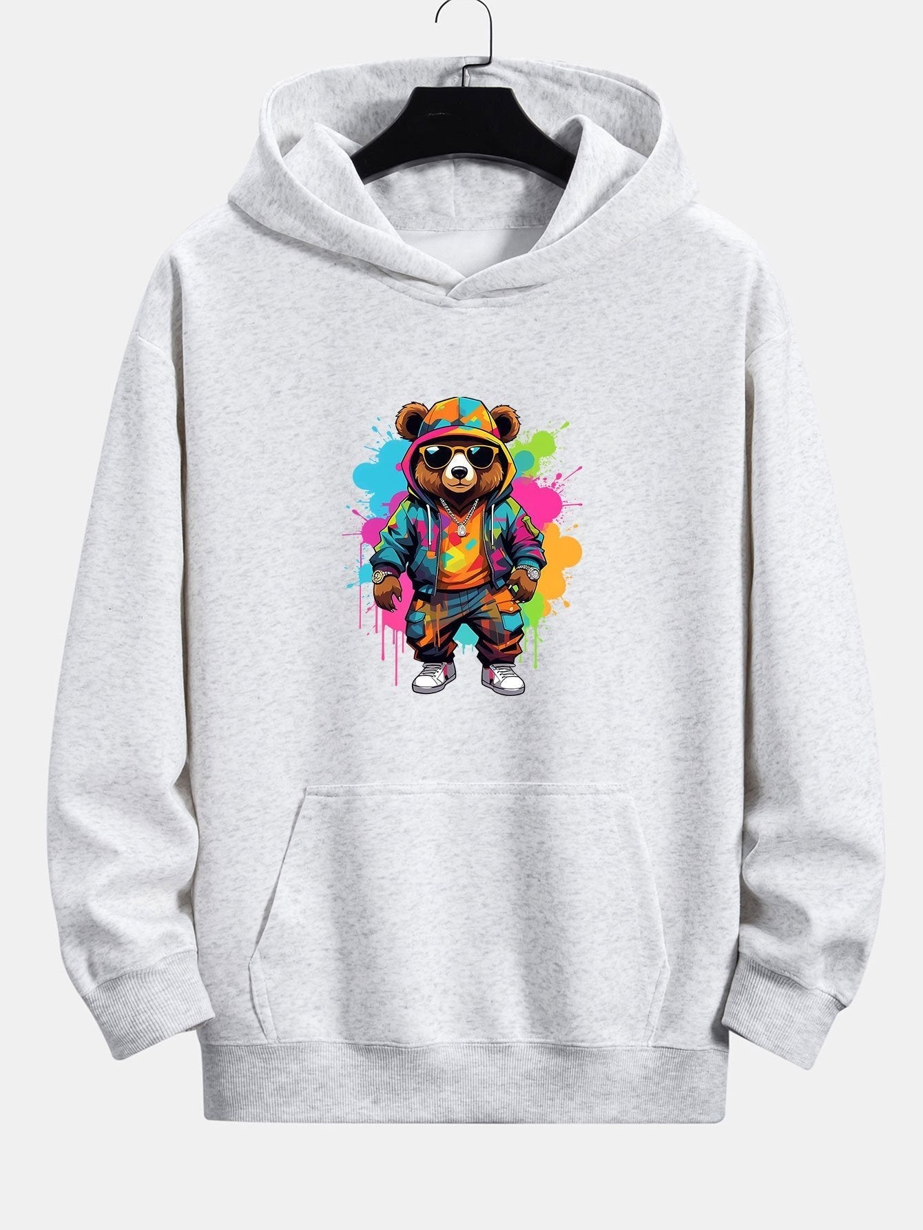 ALVARDE Ink Bear Hoodie