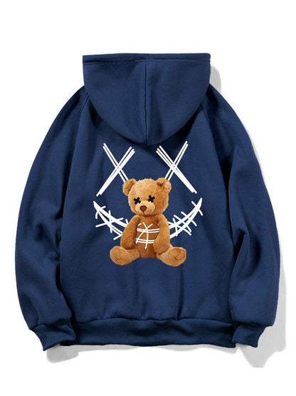 ALVARDE Smiley Bear Hoodie