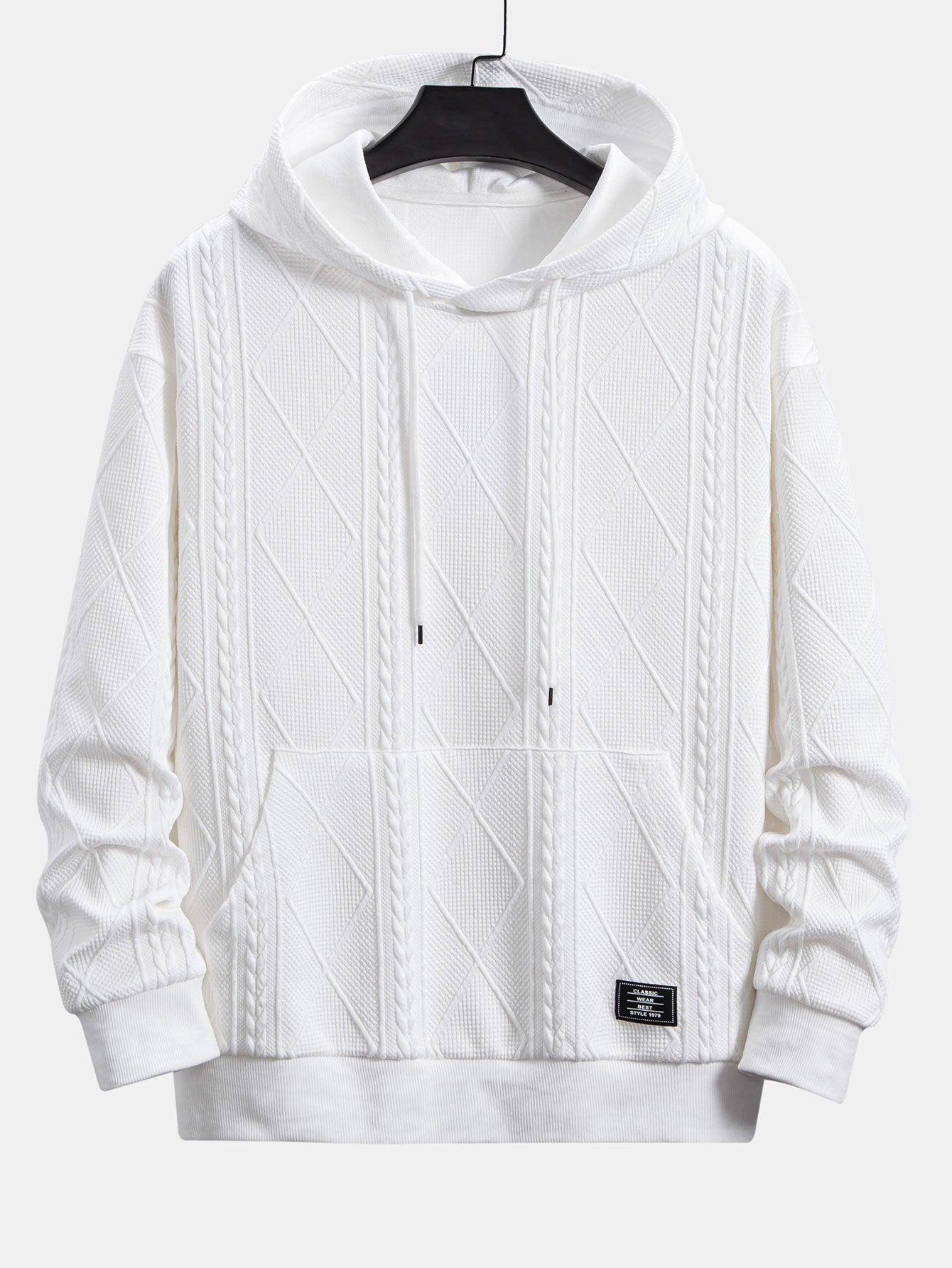 ALVARDE Geometric Hoodie