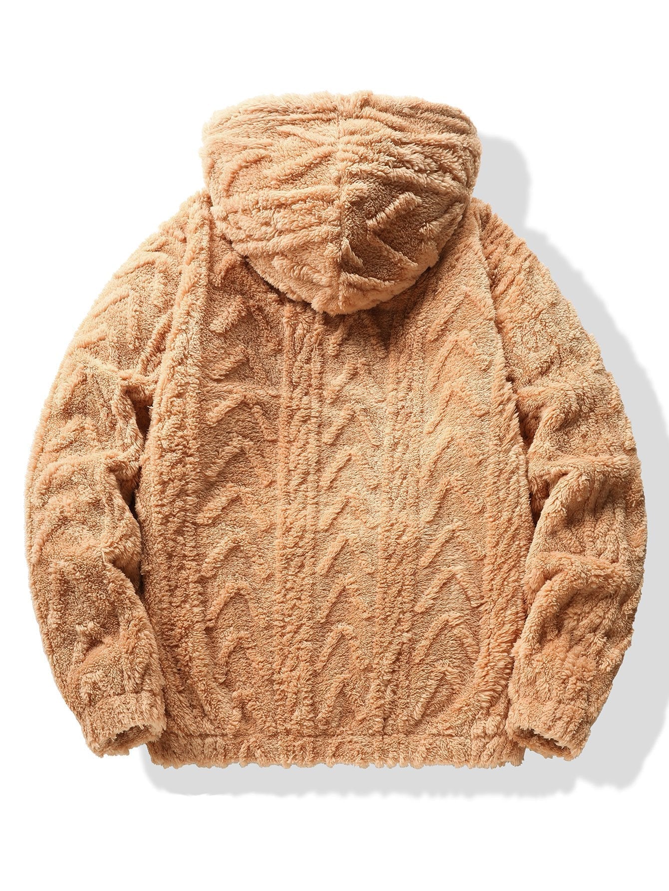 ALVARDE Geometric Jacquard Hoodie