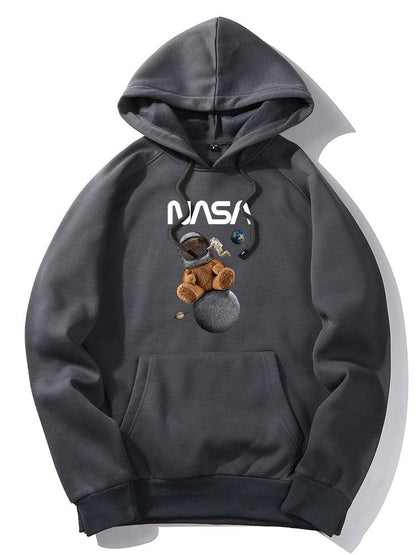 ALVARDE NASA Space Bear Hoodie