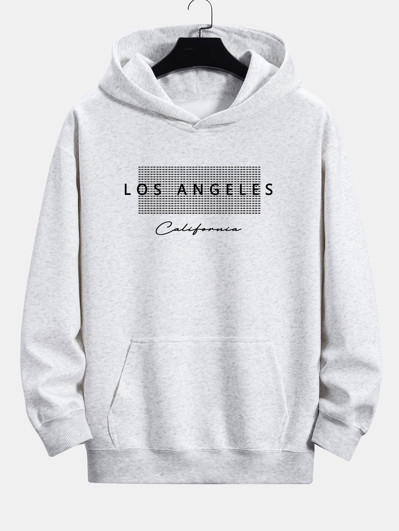 ALVARDE Los Angeles Checkered Hoodie