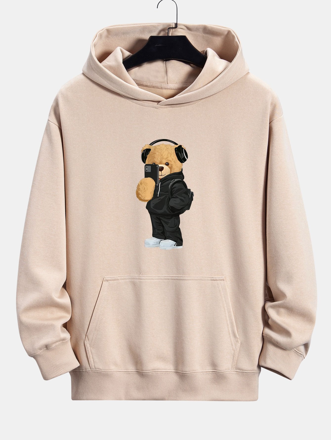 ALVARDE Bear Taking Hoodie