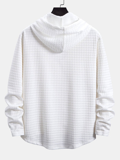 ALVARDE Düz Renk Hoodie