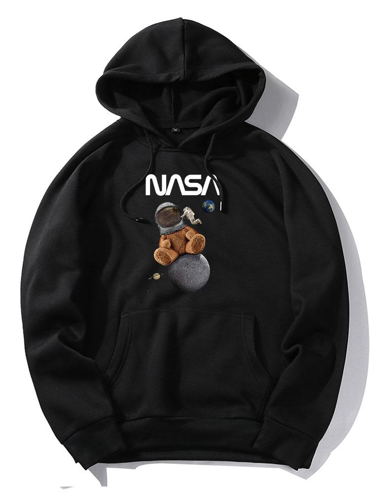 ALVARDE NASA Space Bear Hoodie