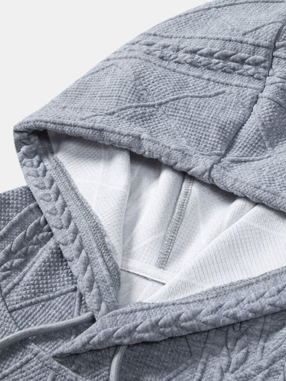 ALVARDE Geometric Hoodie