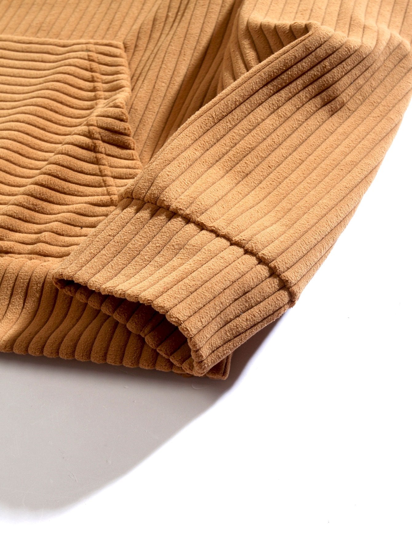 ALVARDE Relax Fit Corduroy Hoodie