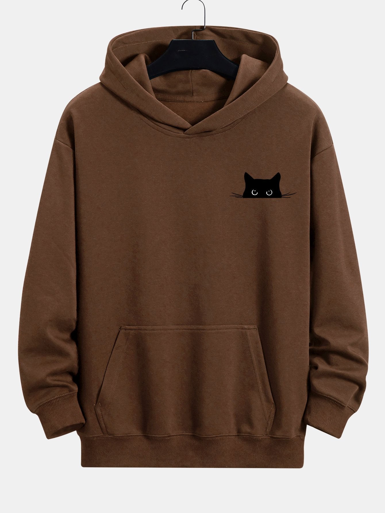 ALVARDE Black Cat Fit Hoodie