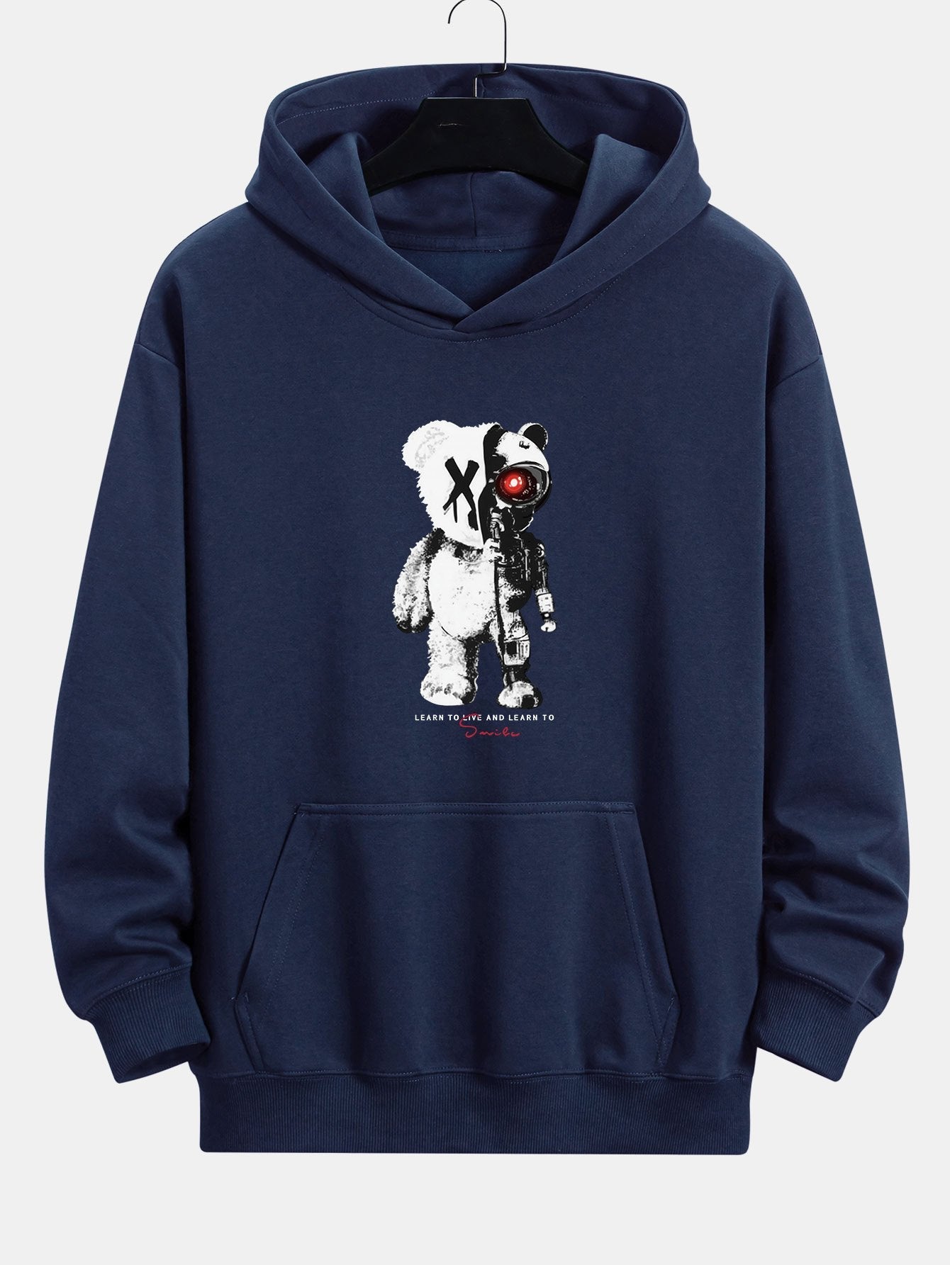ALVARDE Robot Bear Hoodie