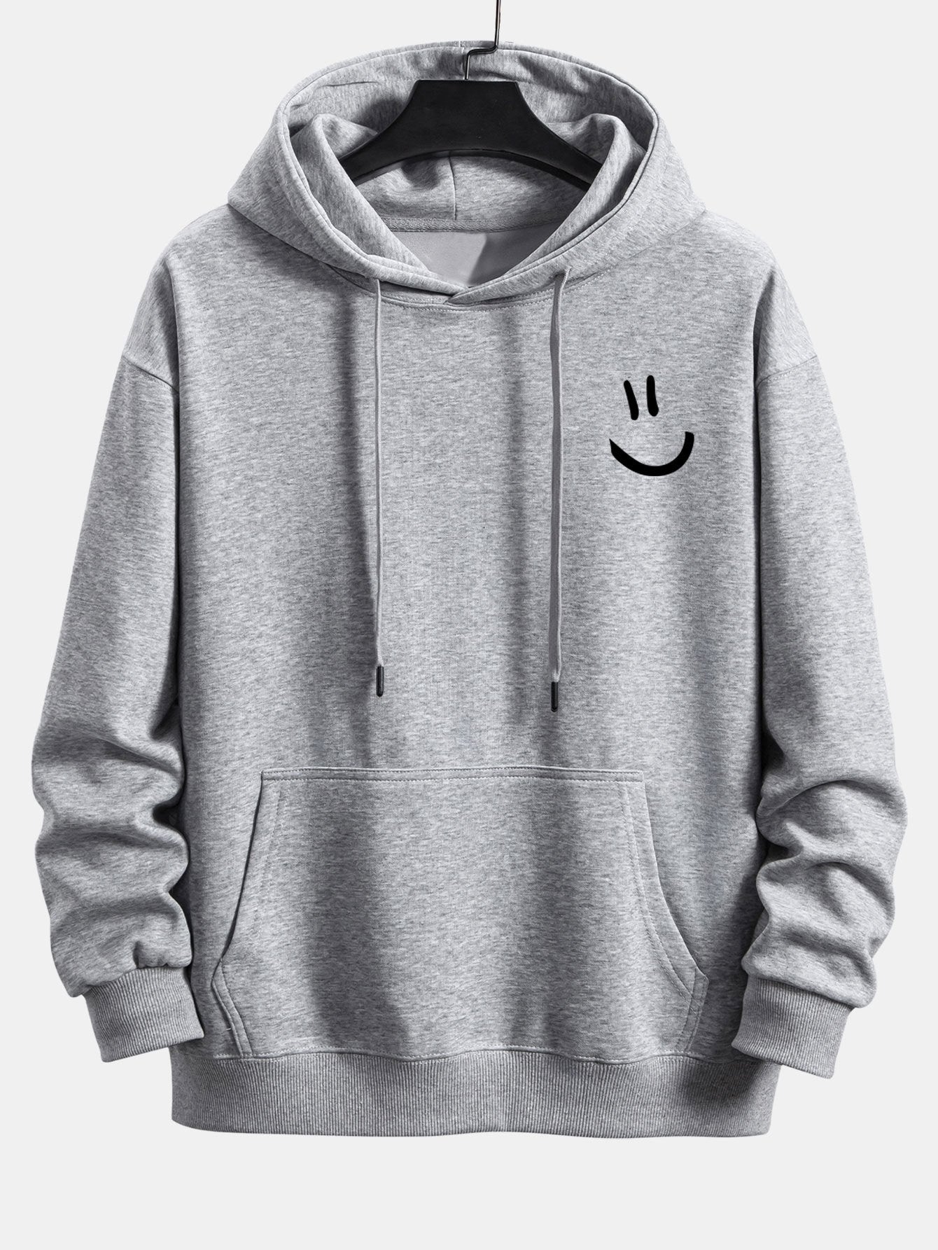 ALVARDE Smiley Face Hoodie
