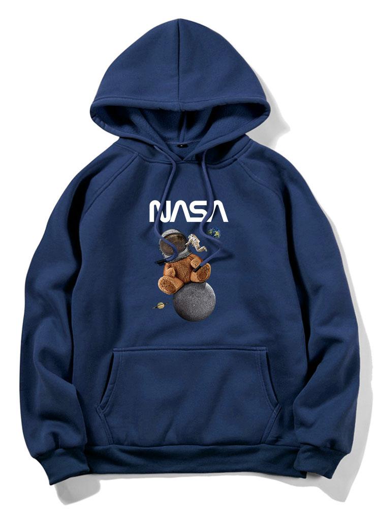 ALVARDE NASA Space Bear Hoodie