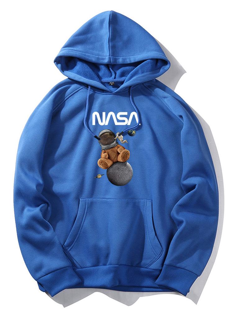ALVARDE NASA Space Bear Hoodie