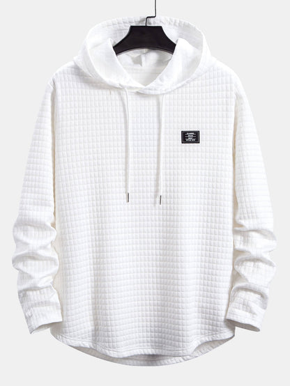 ALVARDE Düz Renk Hoodie