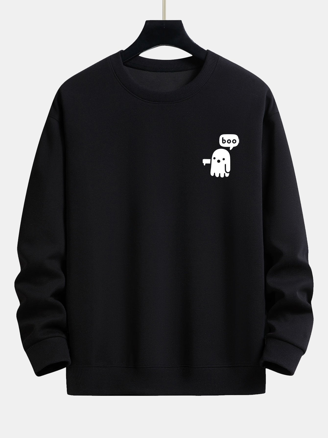 ALVARDE Boo Ghost Sweatshirt