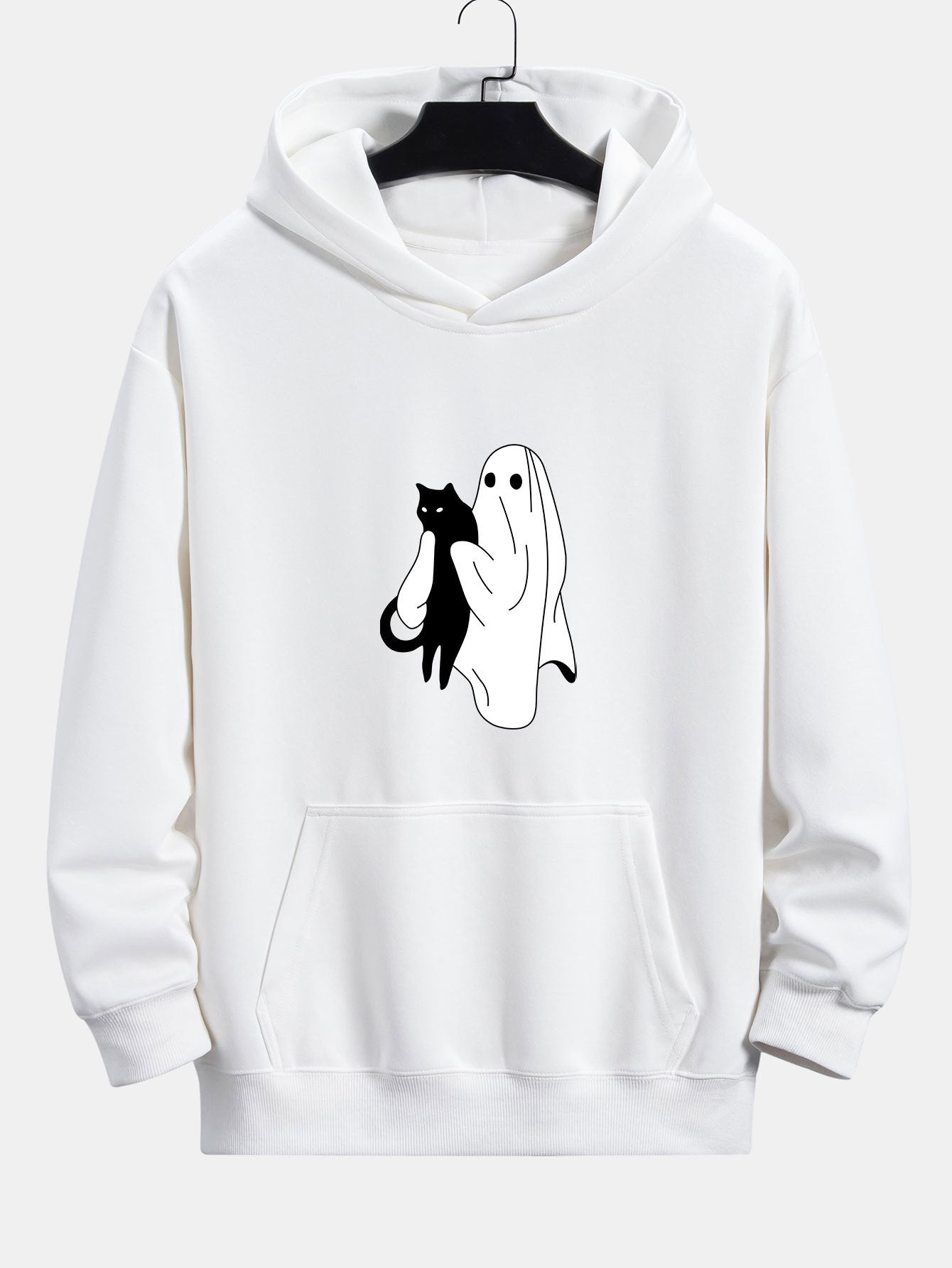 ALVARDE Black Cat Hoodie