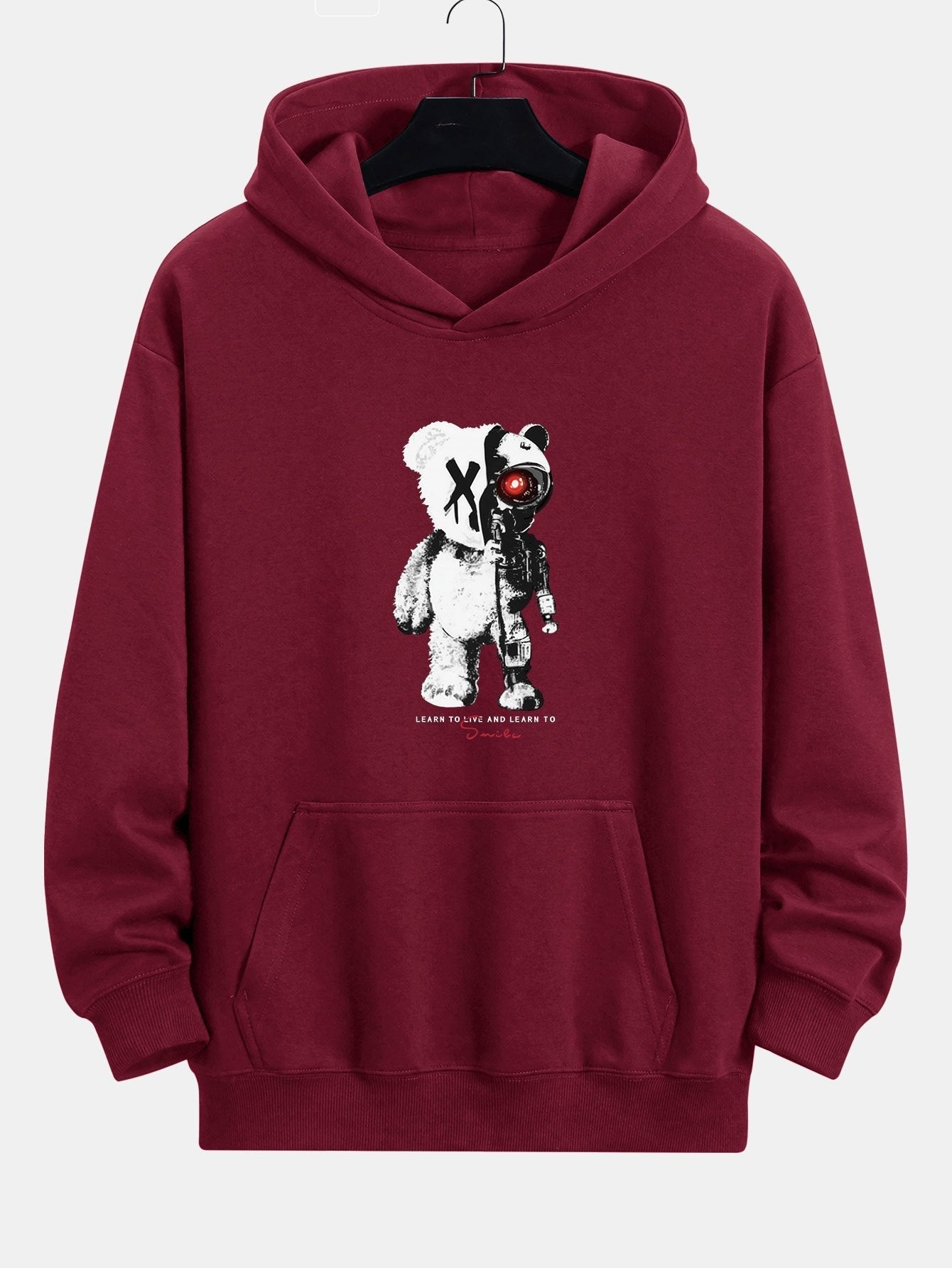 ALVARDE Robot Bear Hoodie