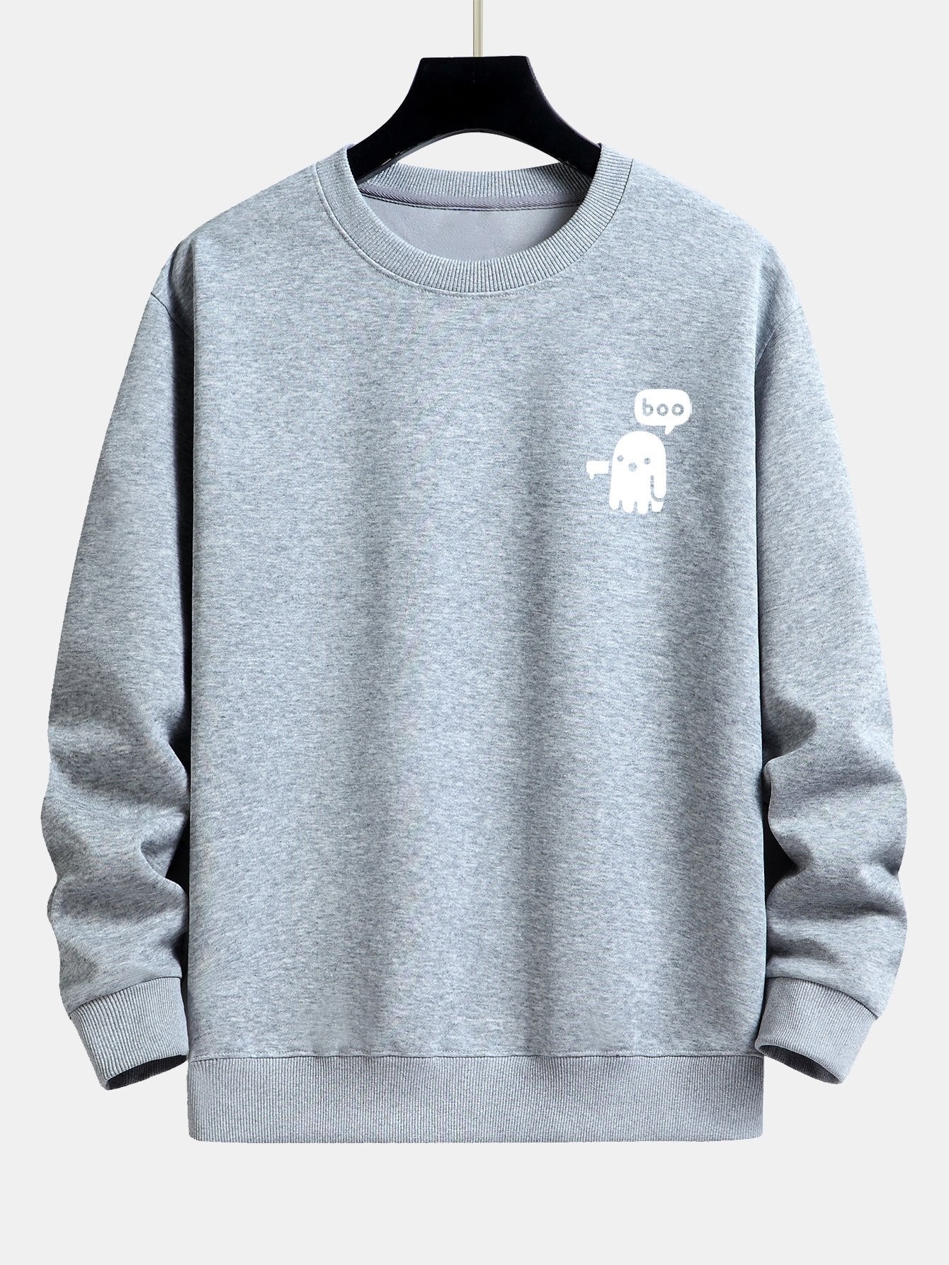 ALVARDE Boo Ghost Sweatshirt