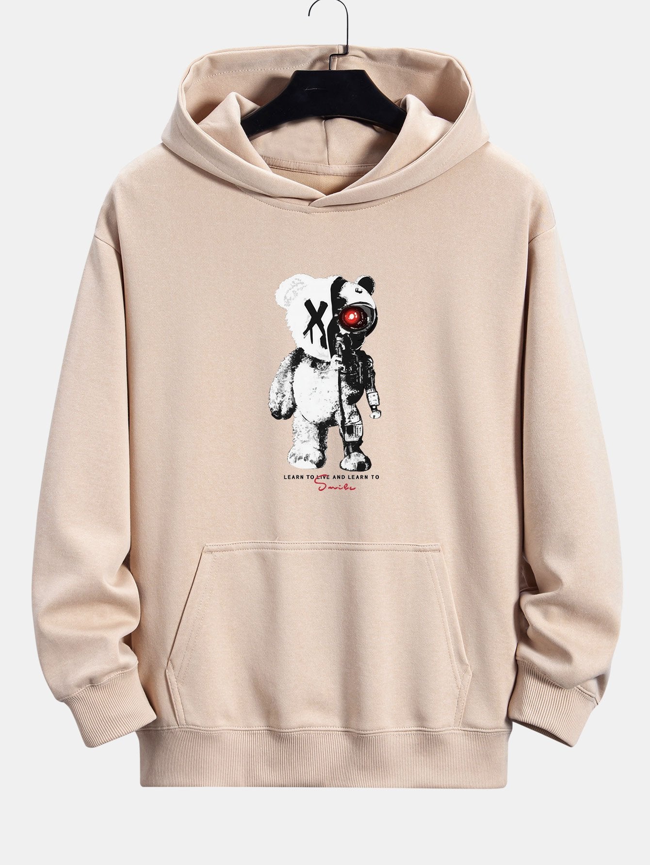 ALVARDE Robot Bear Hoodie