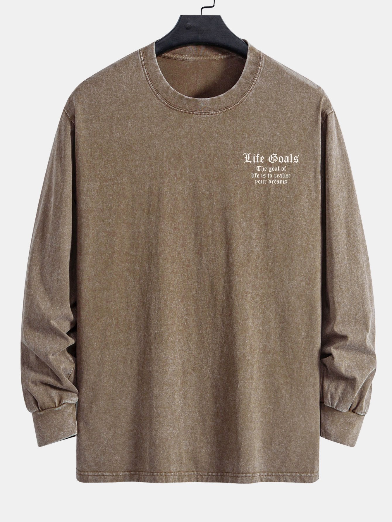 ALVARDE Slogan Sweatshirt