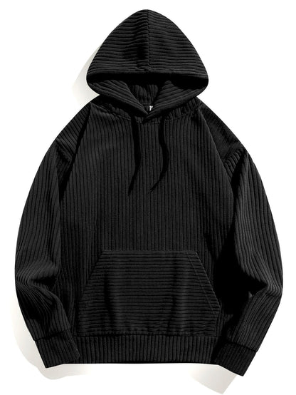 ALVARDE Relax Fit Corduroy Hoodie