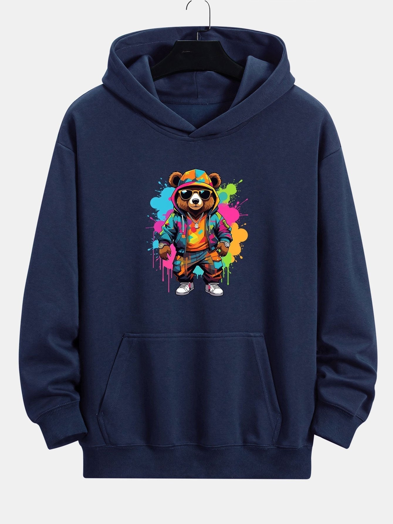 ALVARDE Ink Bear Hoodie