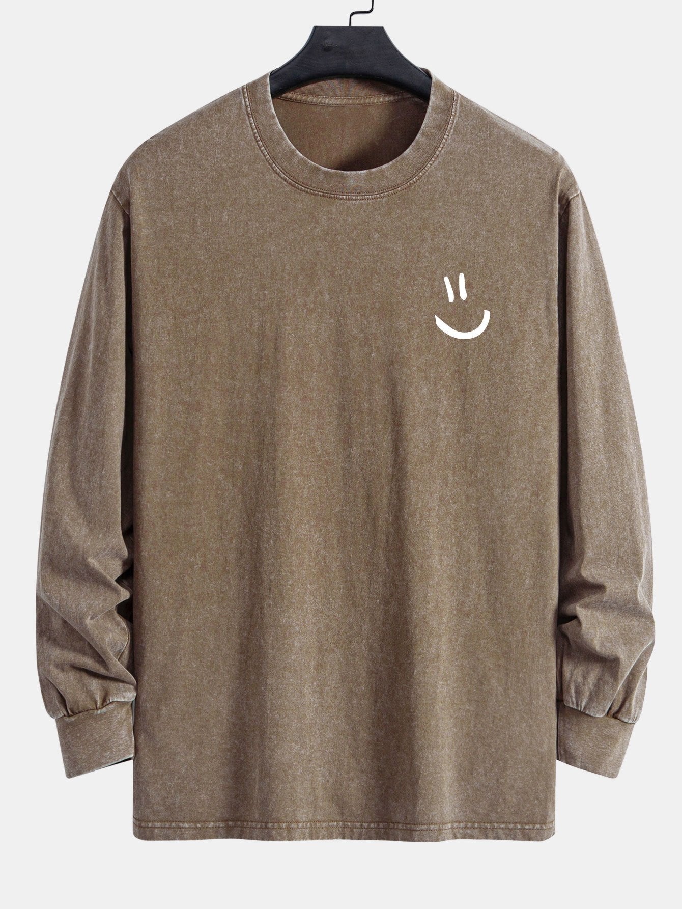 ALVARDE Smiley Face Sweatshirt