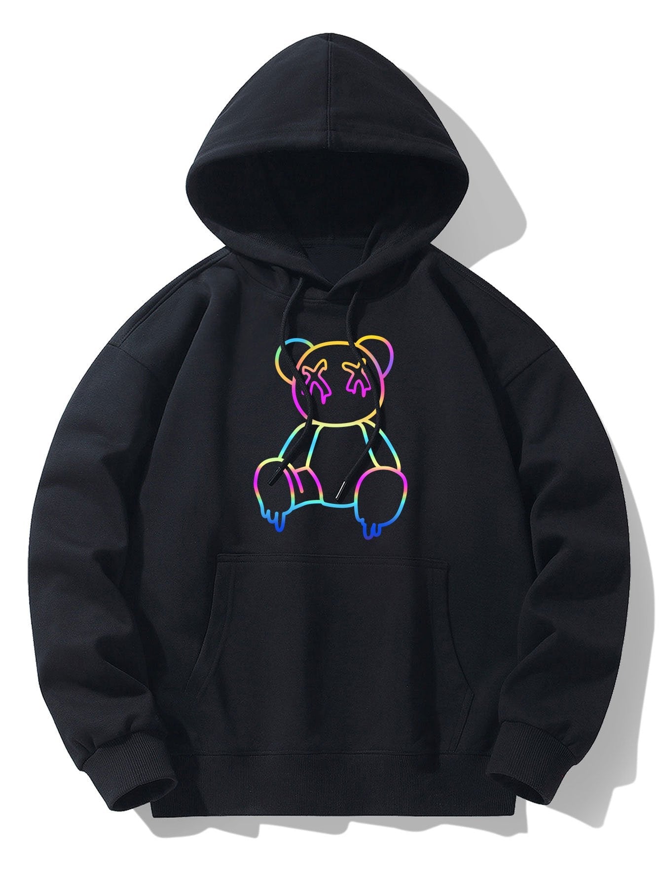 ALVARDE Gradient Bear Hoodie