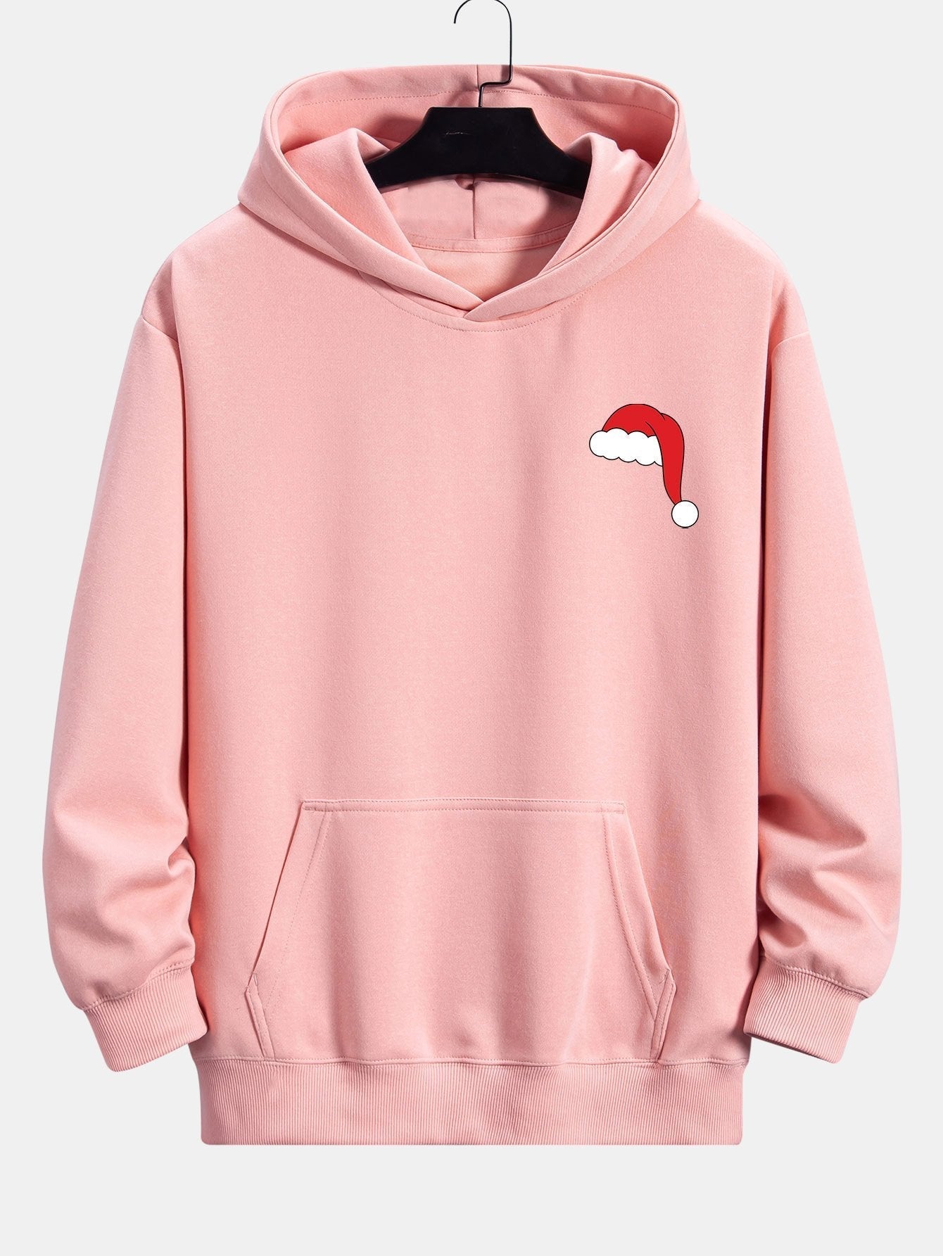 ALVARDE Santa Hat Staring Hoodie