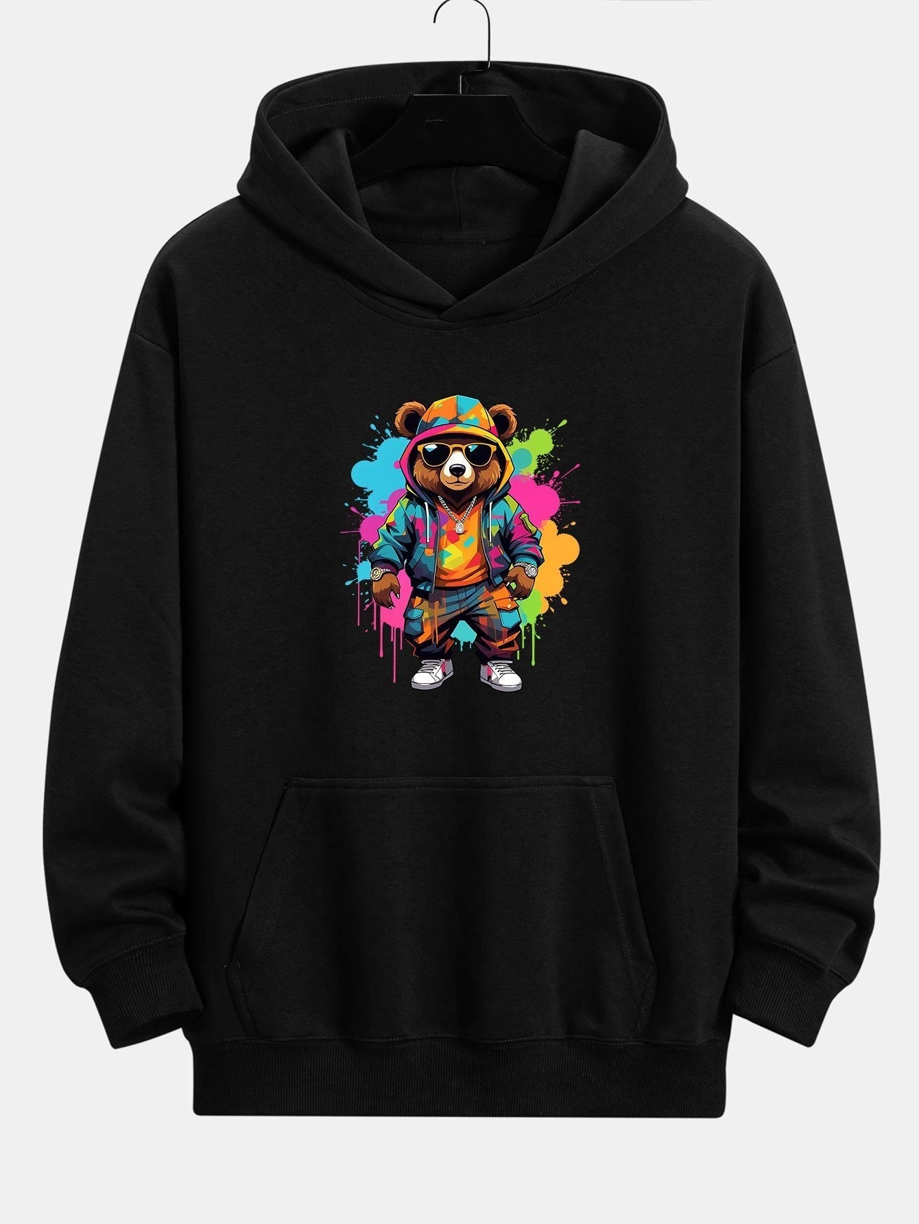 ALVARDE Ink Bear Hoodie
