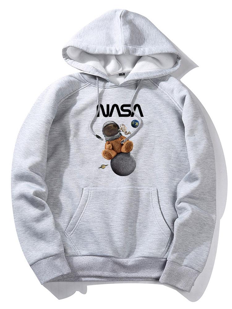 ALVARDE NASA Space Bear Hoodie