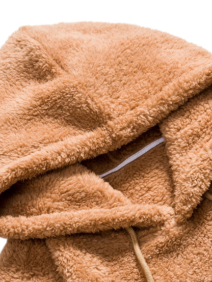 ALVARDE Basic Teddy Hoodie