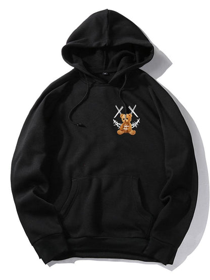 ALVARDE Smiley Bear Hoodie