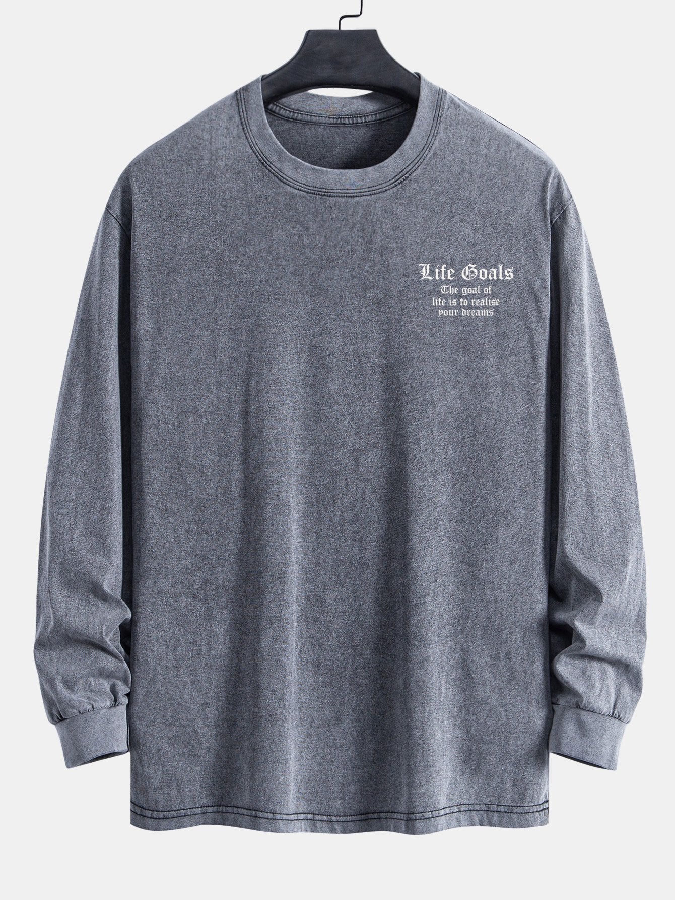ALVARDE Slogan Sweatshirt