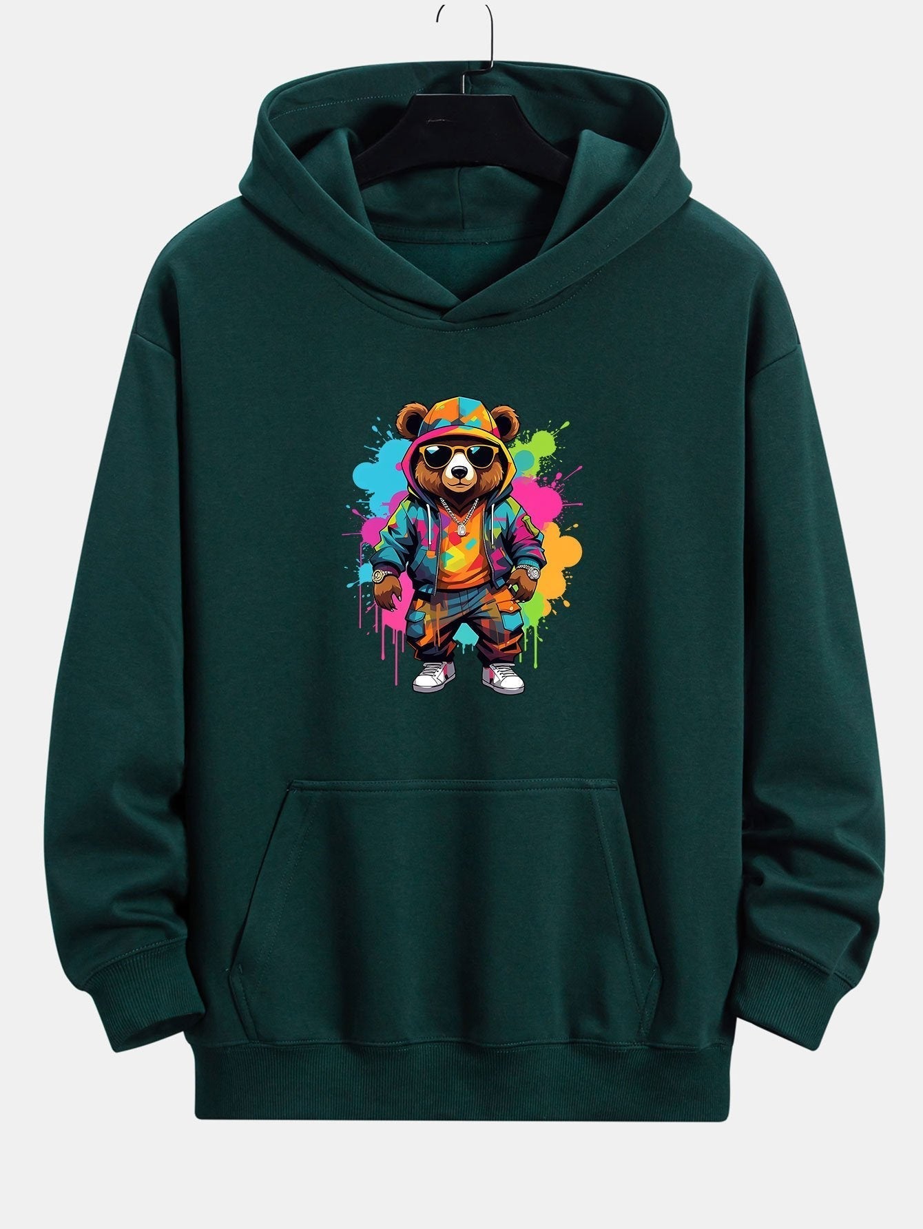 ALVARDE Ink Bear Hoodie