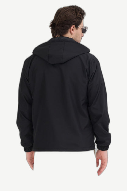 ALVARDE Astarlı Mevsimlik Siyah Mont