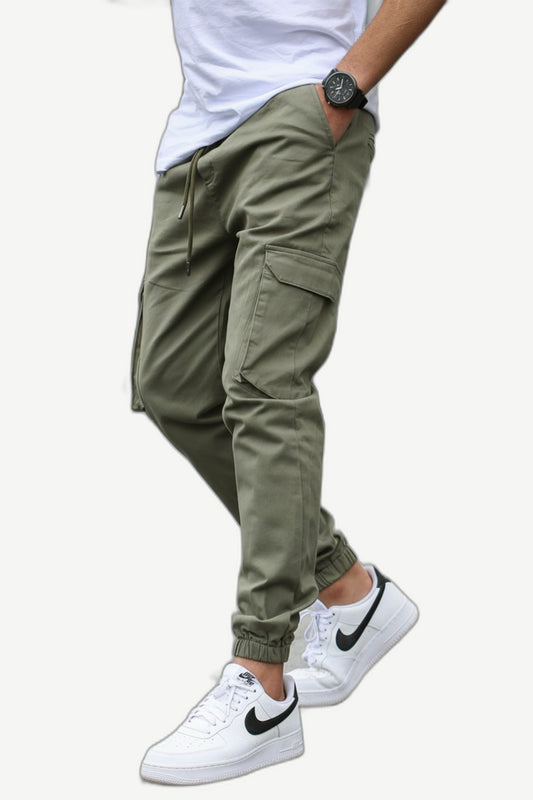 ALVARDE Jogger Açık Yeşil Cargo Pantolon