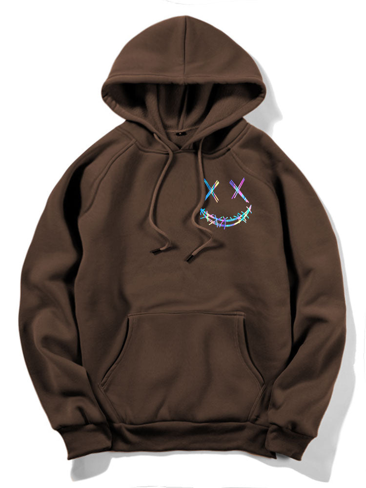 ALVARDE Gradient Smiley Hoodie